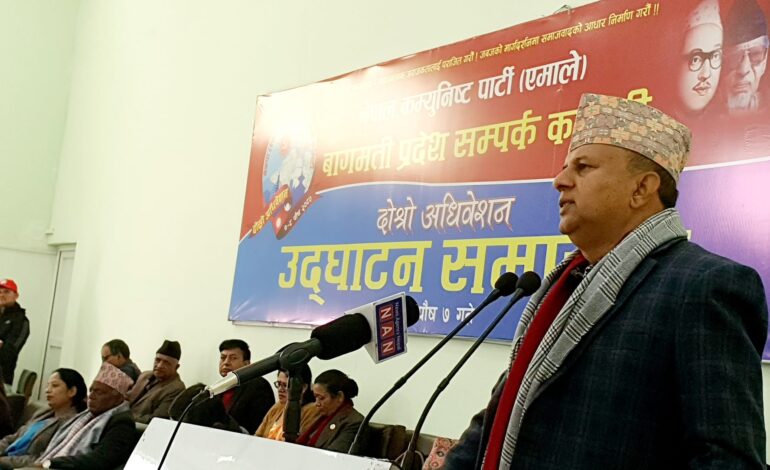 एमालेमाथि बालेन, रास्वपा चारवटा शक्तिले हमला गरिरहेको महासचिव पोखरेलको दाबी