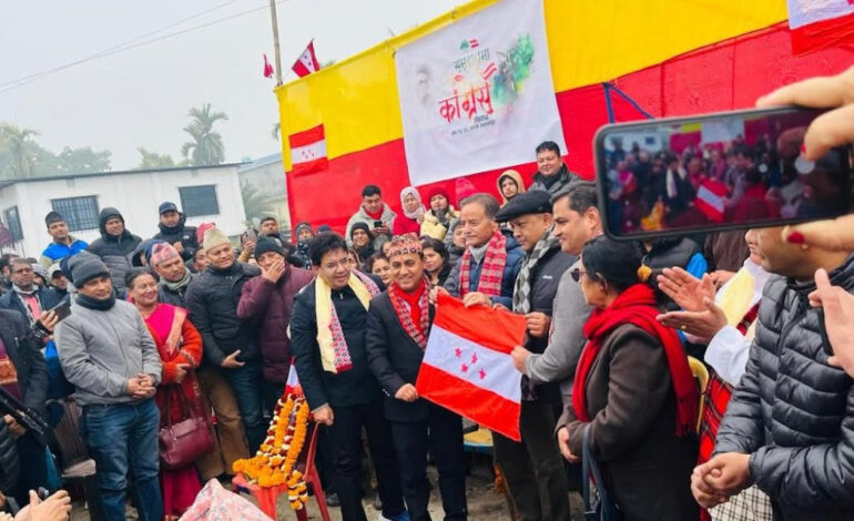 जनताको निराशा चिर्न संवाद यात्राः महामन्त्री थापा
