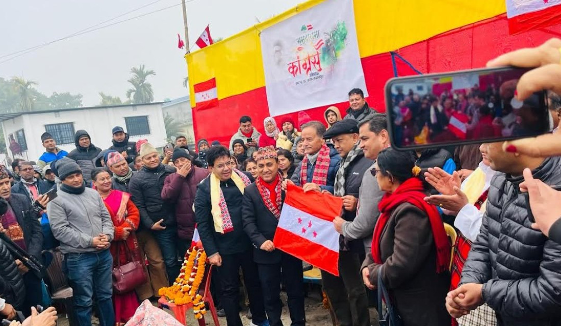जनताको निराशा चिर्न संवाद यात्राः महामन्त्री थापा