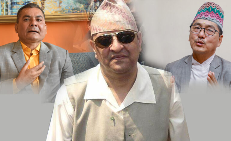पुर्वराजाकाे राप्रपालाई ठाडाे निर्देशन, दुर्गा प्रसाईलाई सहयाेग गर्न