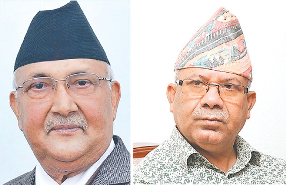 बहसमा अल्मलिएको एमाले–एसको एकीकरण, ओली–नेपाललाई भेटाउनै मुश्किल