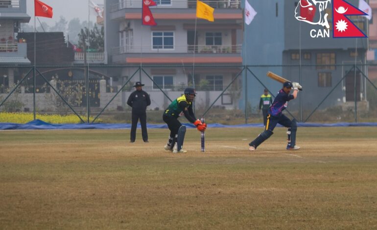 प्रधानमन्त्री कप आर्मी १३ रनले पराजित
