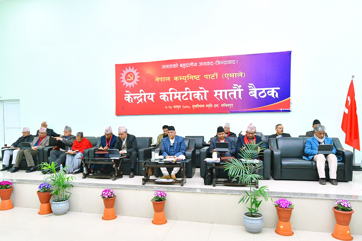 एमालेले पारित गर्यो २२ बुँदे प्रस्ताव