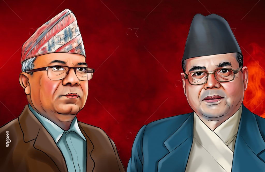 झलनाथ खनालमाथि बक्रदृष्टि राख्दै माधवकुमार नेपाल