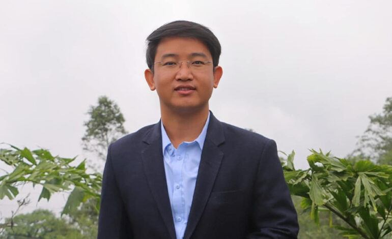 इलाम २ मा रास्वपाको उम्मेदवार मिलन लिम्बू