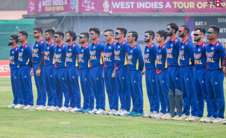 टी–२० विश्वकप खेल्ने नेपाली टोली घोषणा