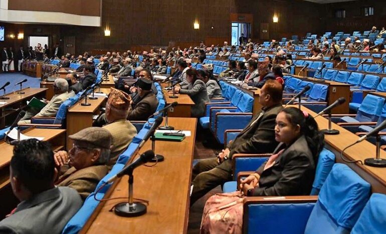 संसद्‌मा विपक्षी दलले पेस गरे अध्यादेश अस्वीकार गर्ने प्रस्ताव