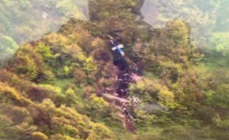 इरानी राष्ट्रपति इब्राहिम दुर्घटना भएको हेलिकप्टरको अवस्था