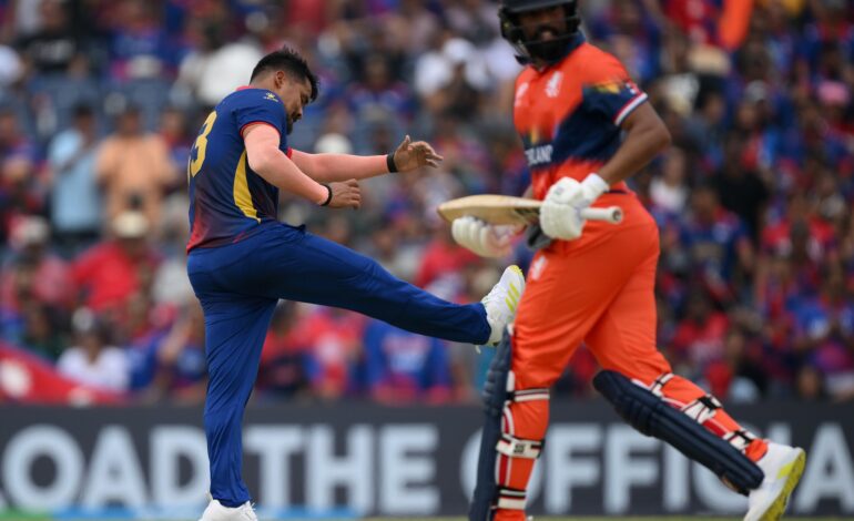 नेपालविरुद्ध नेदरल्यान्ड्स ६ विकेटले विजयी