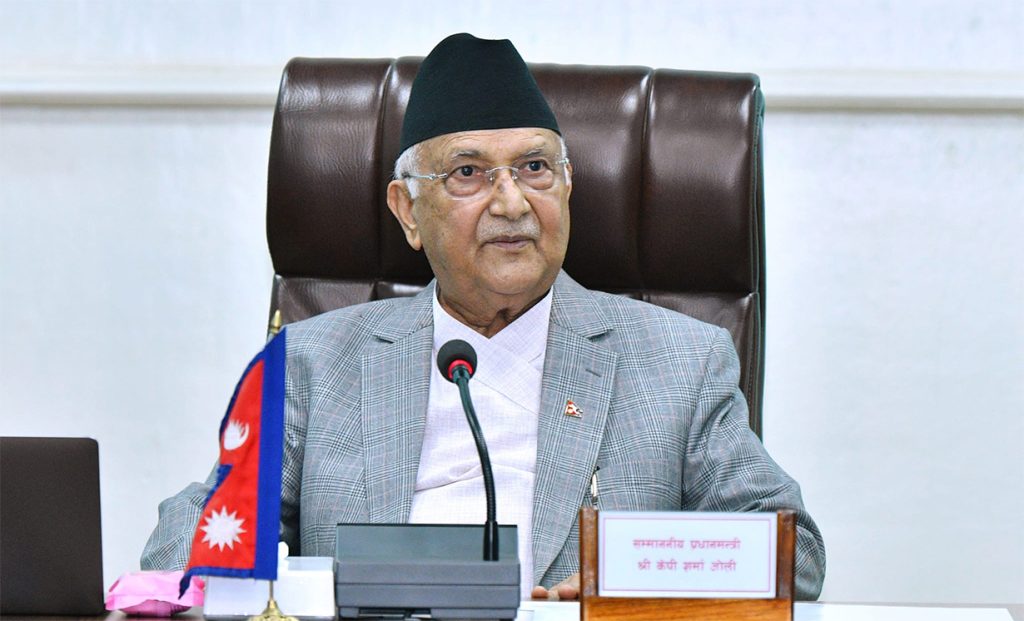 भारतभन्दा पहिलो प्रधानमन्त्री ओलीले अमेरिका भ्रमण गर्दै