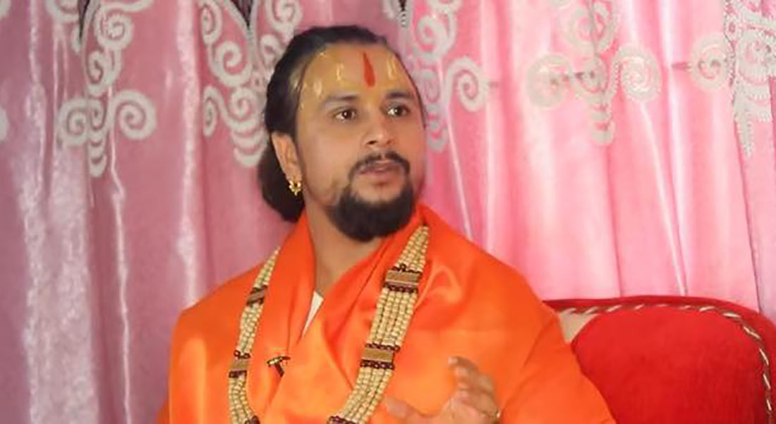 नेताहरूको अशुभ भविष्यवाणी गरेको अभियोगमा धर्मगुरू खतिवडा पक्राउ