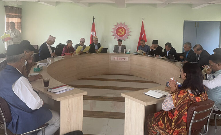 एमालेले टुंग्यायो सबै मन्त्री (मन्त्रालयको जिम्मेवारीसहित)