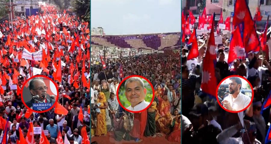 माओवादी र राश्वपाभन्दा प्रसाईको आमसभामा जनताको आकर्षण बढी