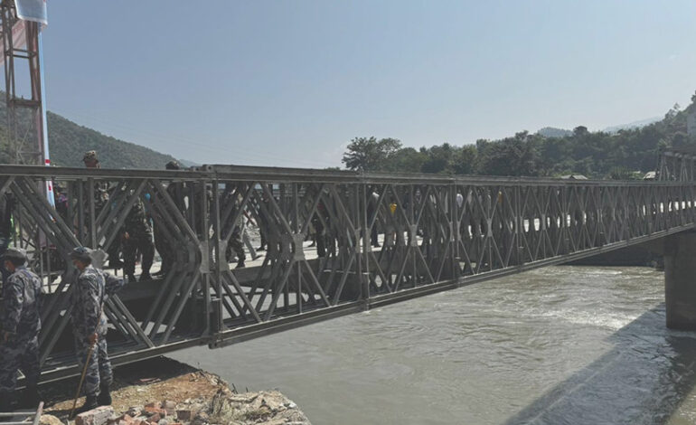 बेलिब्रिजले जोडियो खुर्कोट–रामेछाप