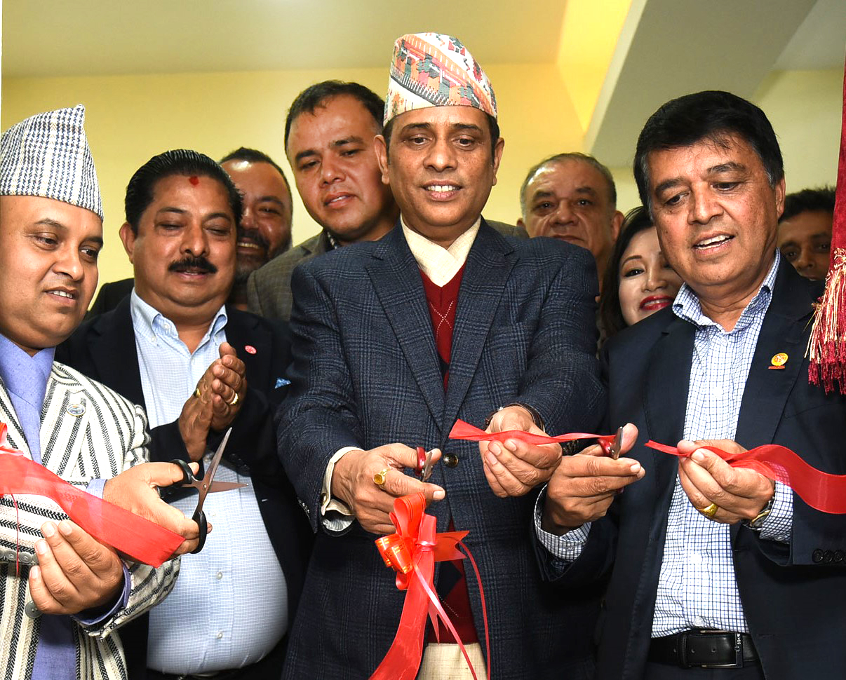 नेपाल उद्योग बाणिज्य महासंघले गर्यो लघु घरेलु, साना एवं मझौला उद्यम विकास केन्द्रको उद्घाटन