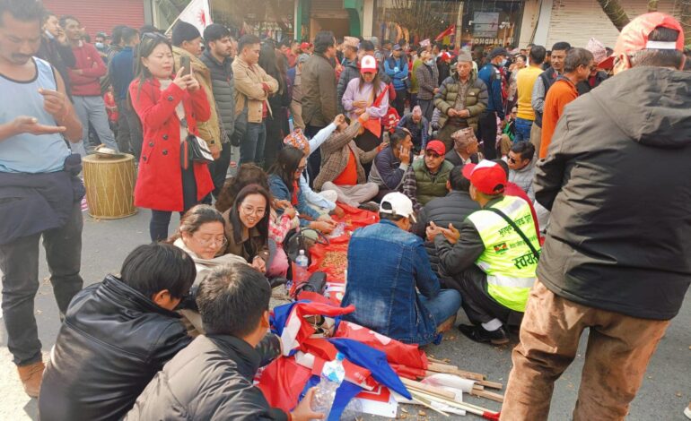 सभामा फोहोर गरेपछि महानगरले गर्यो एमालेलाई १ लाख जरिमाना