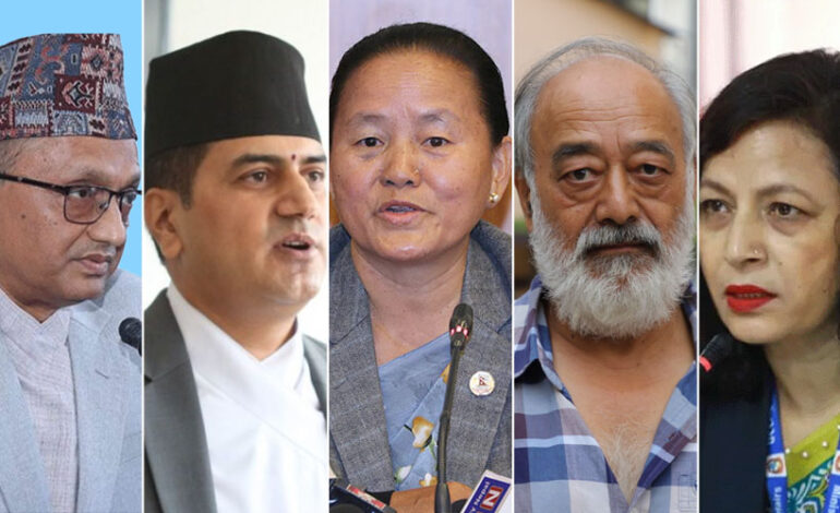 पाँच देशका लागि राजदूत नियुक्त