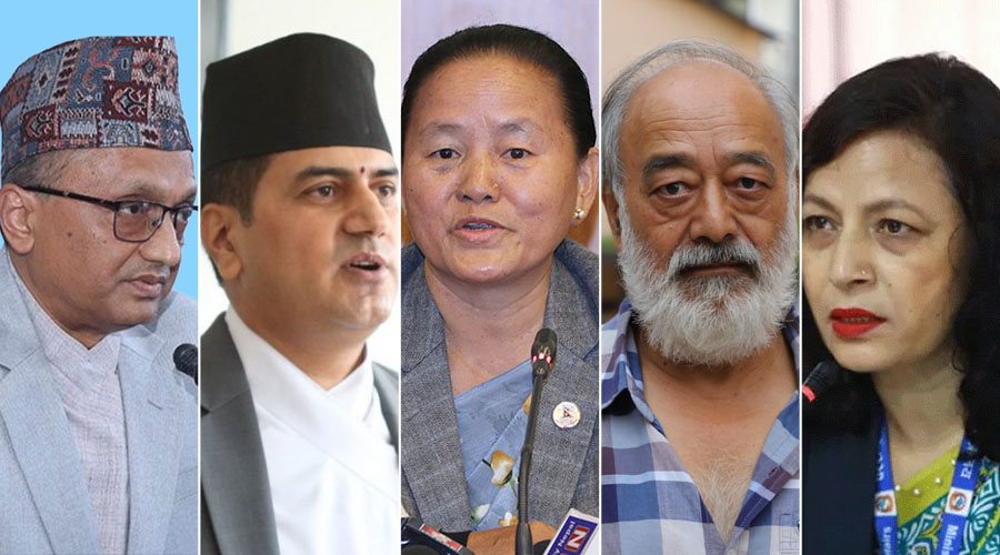 पाँच देशका लागि राजदूत नियुक्त