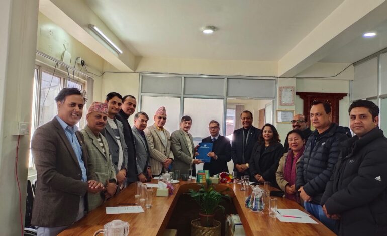 निर्यात व्यवसायी महासंघ र भारतका लागि नेपाली राजदुत बीच छलफल