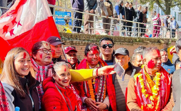 कीर्तिपुरको वडा नम्बर ४ पनि कांग्रेसको पोल्टामा