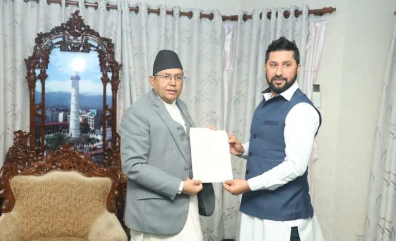 सभामुखलाई भेटेर रविले बुझाए निलम्बन फुकुवा गर्न माग