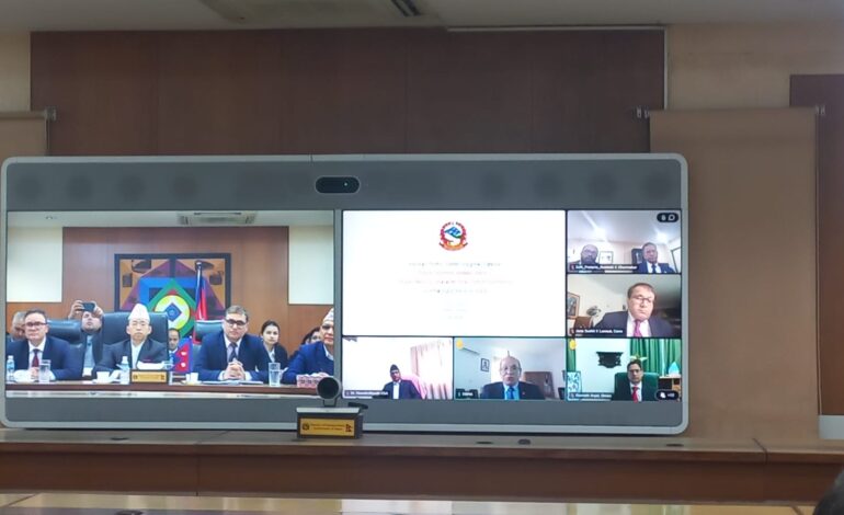 निर्यात व्यवसायी महासंघ र परराष्ट्र मन्त्रालय बिच निर्यात प्रवर्द्धनसम्बन्धी छलफल