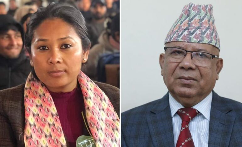 आरतीसँग डराएको एकीकृत समाजवादी–पार्टी फुटाएको कारण प्रमाणीत गर्ने अग्नि परिक्षामा माधव नेपाल