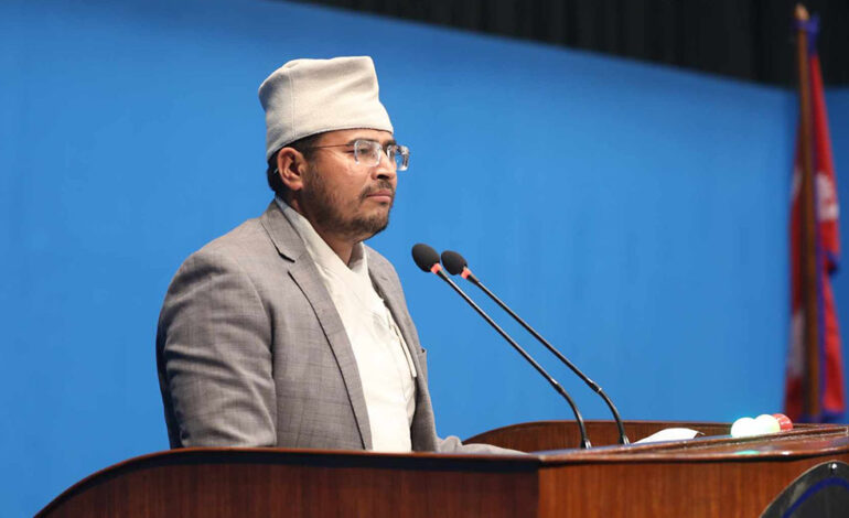 ज्ञानेन्द्र शाहीले संसदको रोष्ट्रमबाट राष्ट्रियसभालाई वृद्धाश्रम भएको आरोप