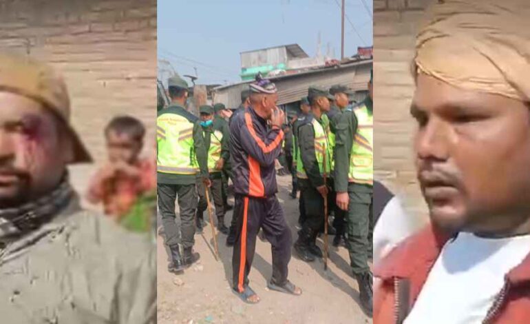 काठमाडौं महानगरको डोजर टेकुको कबाडी गोदाममा, ३ मजदुरमाथि हातपात