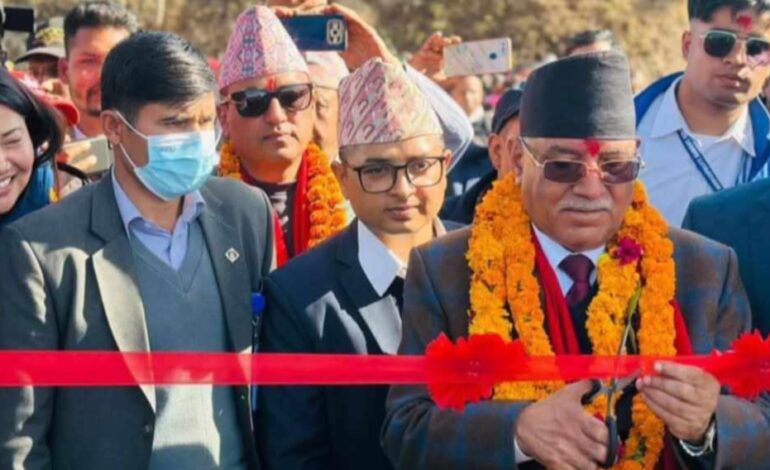 खाद्यान्न आयात गर्नुपर्ने दुःखद कुरा हो: प्रचण्ड