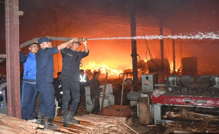 दाङको आगो भयो भयानक