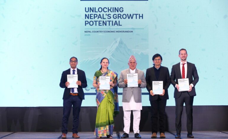 नेपालको अर्थतन्त्र उकासेको विश्व बैंकको निष्कर्ष, थप ४ काम गर्नुपर्ने