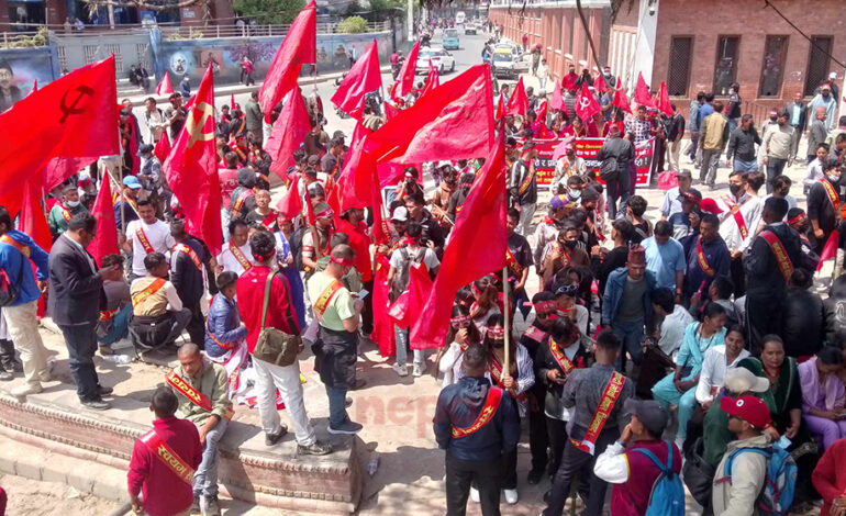 समाजवादी मोर्चाको विरोधसभालाई ४ नेताले मात्रै सम्बोधन गर्ने, झलनाथ नजाने