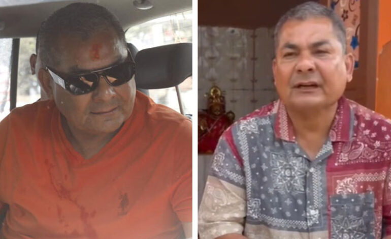 प्रहरीसँग माफी माग्दै दुर्गा प्रसाईंले भने ‘भागेको छैन’