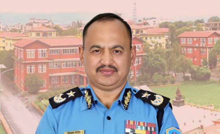 प्रहरीको नेतृत्व (आईजीपी) मा दीपक थापा