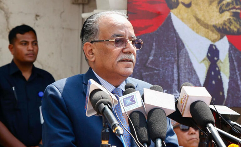 देउवासँग सल्लाह नगरी नेपालमाथि मुद्दा लगाइएको प्रचण्डको आरोप