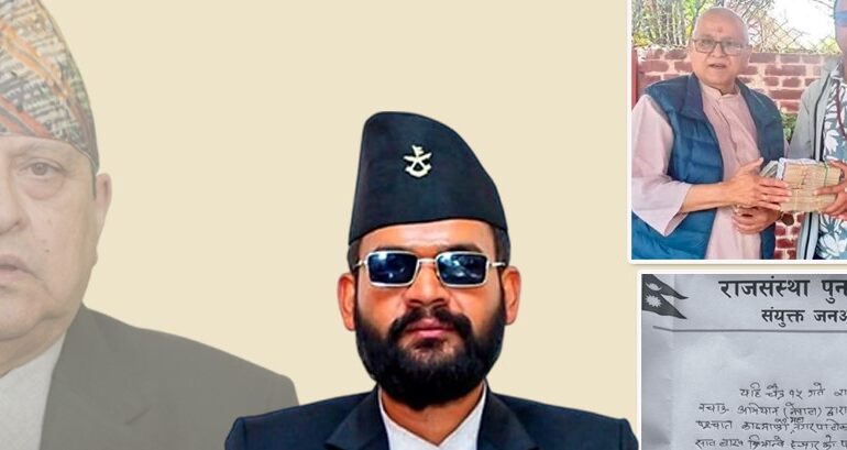 तीनकुनेको क्षति महानगरलाई तिर्न राजावादीले साढे आठ लाख उठाए, बालेनले पत्र सच्याए मात्र बुझाउन अडान