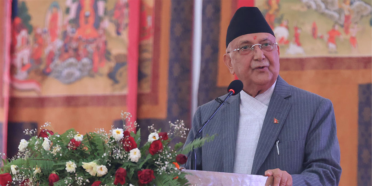 प्रधानमन्त्री ओलीक हावा गफ: भारत र पाकिस्तान हात हालाहाल लडाइँ राेकेकाे दाबी