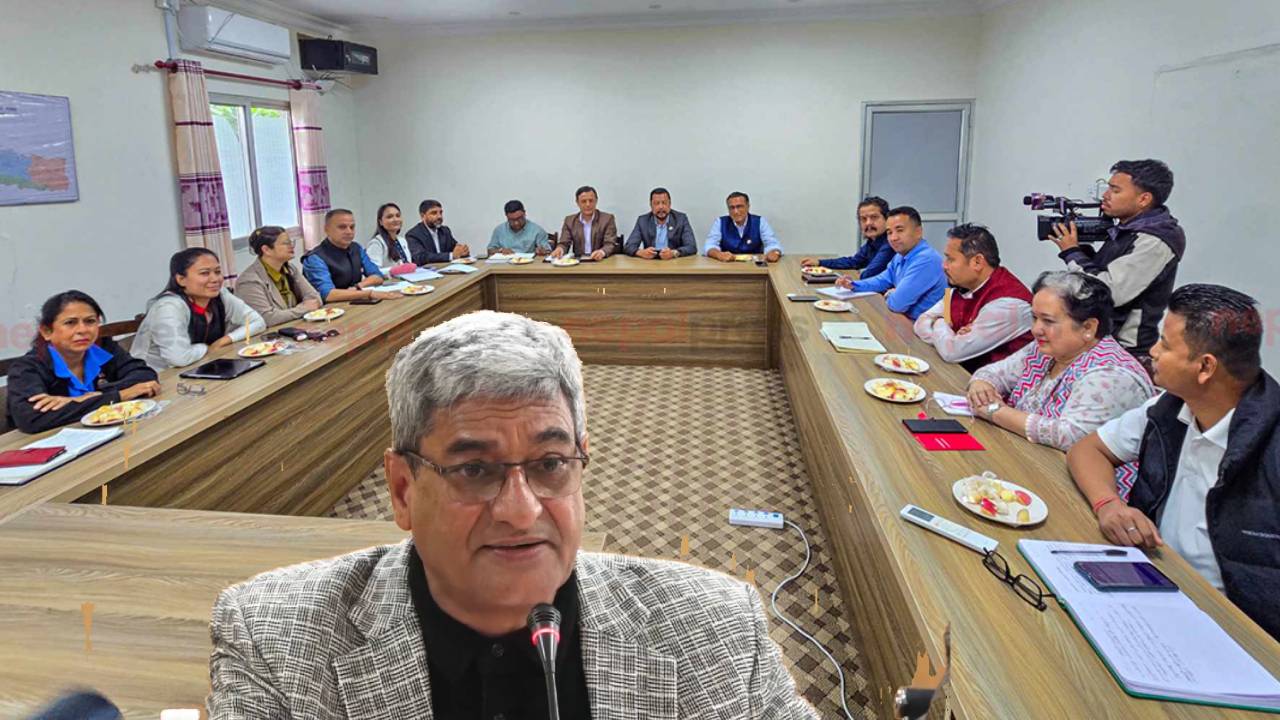 रास्वपाले सदन चल्न नदिने, बजेट भाषणल अन्योल