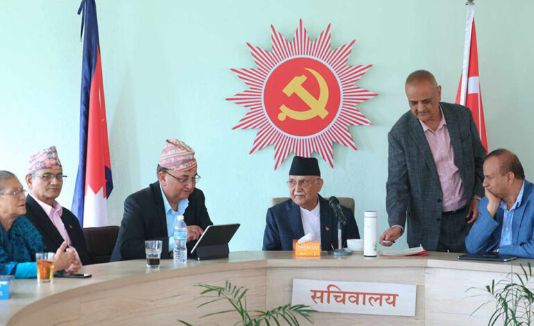 प्रतिनिधि छनोट विवाद बढेपछि च्यासलमा एमाले कार्यकर्ताबीच हात हालाहाल