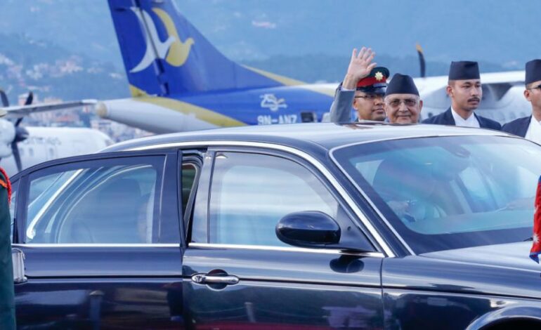 स्पेन भ्रमण सकेर फर्किए प्रधानमन्त्री ओली