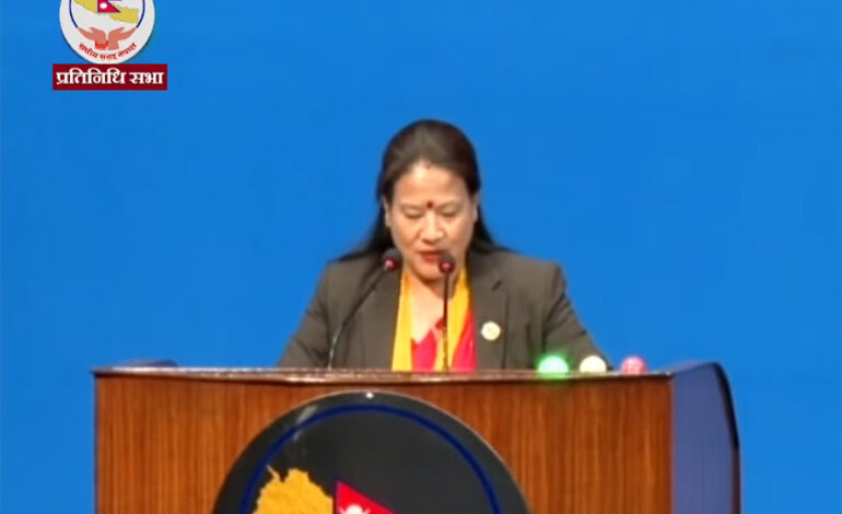 भूमि विधेयकको प्रतिवेदन प्रतिनिधिसभामा पेस, रास्वपाले ३ बुँदे फरक मत