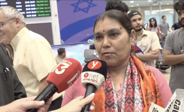 इजरायलबाट विपिनकी आमाको आग्रह हमास छोरालाई तत्काल घर फिर्ता पठाइदेऊ । कृपया !