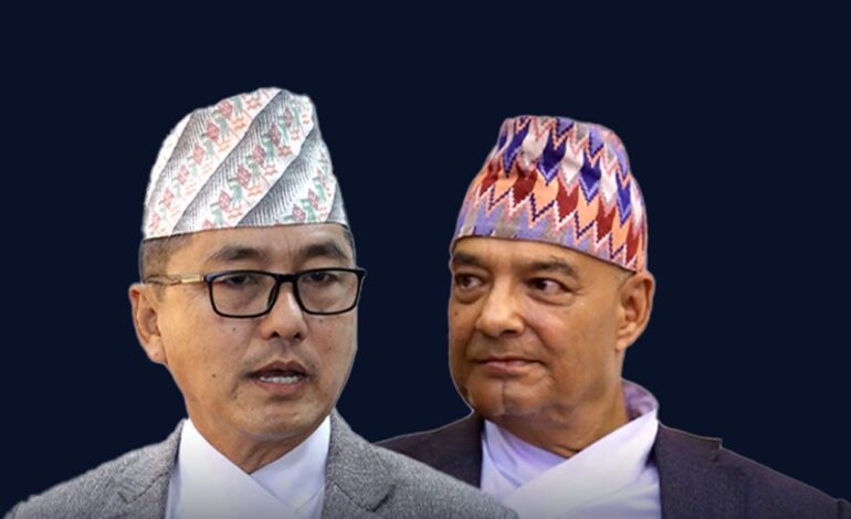 राप्रपामा लिङ्देन र राणाको वारपारको लडाईँ, दुवै समुहको गुटगत भेला