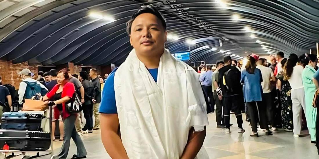 माओवादी निर्वाचित गोरखा चुमनुब्री गाउँपालिका–६ का वडाध्यक्ष लामा वैदेशिक रोजगारीमा जर्मनी लागे