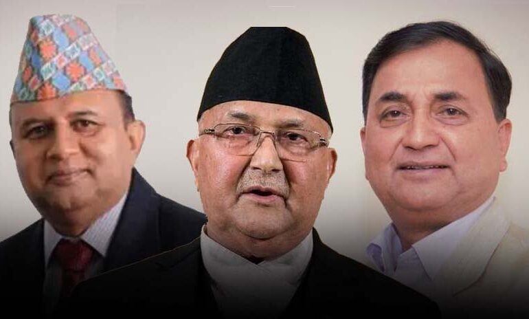 ओलीको नेतृत्वविरुद्ध बोल्ने र खोज्ने शीर्षहरूलाई पार्टी छाड्न बस्नेतको धम्की