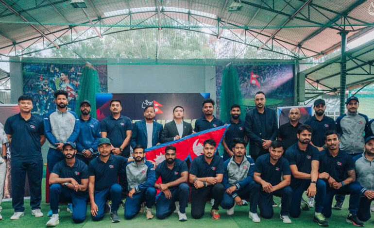 युएईले दियो क्रिकेट खेलाडीलाई भिसा, भोलि जाँदै