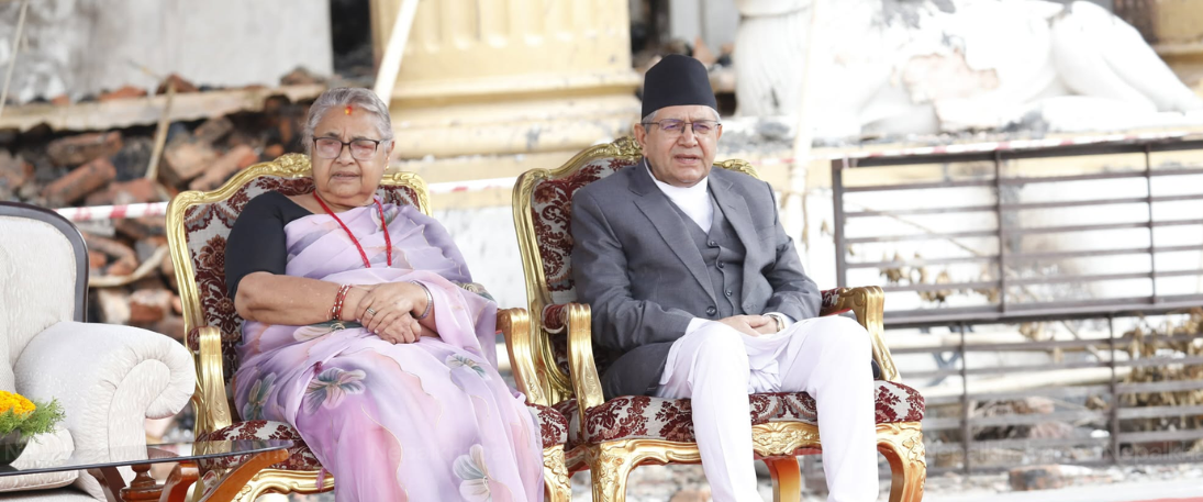 सभामुख घिमिरे पहिलो पटक शपथ समारोहमा