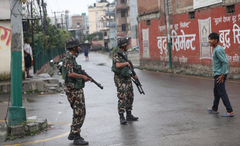 आजदेखि सुरक्षाका लागि देशभरि सेना परिचालन हुँदै