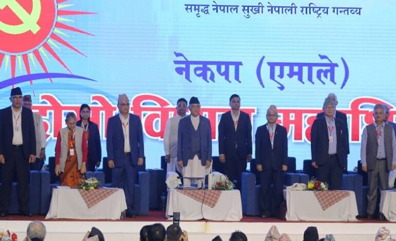 एमालेमा आज फरक मतसहितको प्रतिवेदन पेश, समूहगत छलफल थालिने